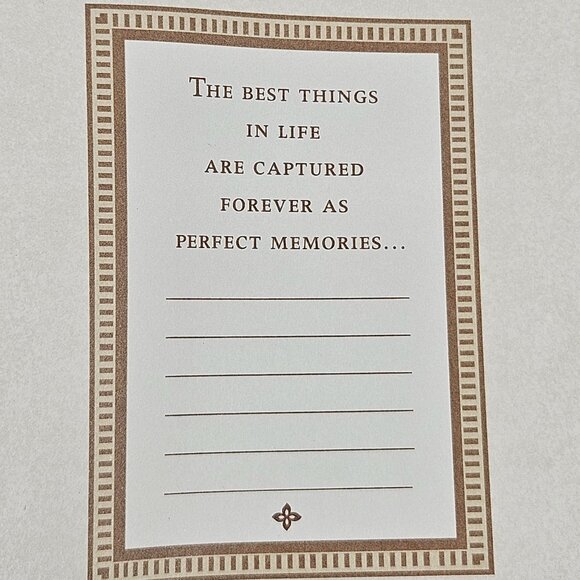 Hallmark Stories Journaling Album Memorable Moments Photo Safe PHA8027 4x6 - Picture 6 of 12